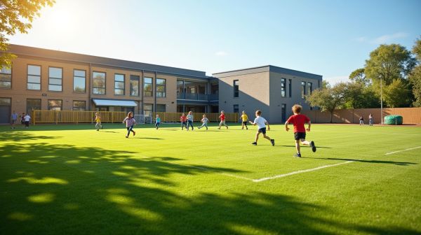 Installer un terrain omnisport dans une école : ce qu'il faut prévoir