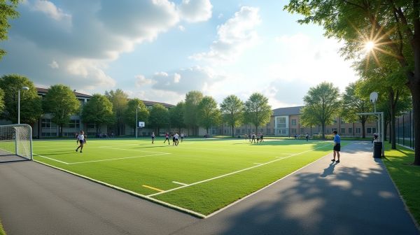 Les étapes essentielles pour un terrain omnisport scolaire